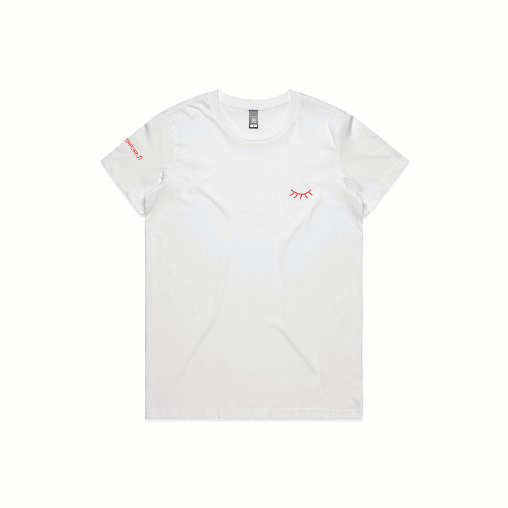 EVERFORM SIGNATURE TEE - A STRONG WOMAN - WHITE