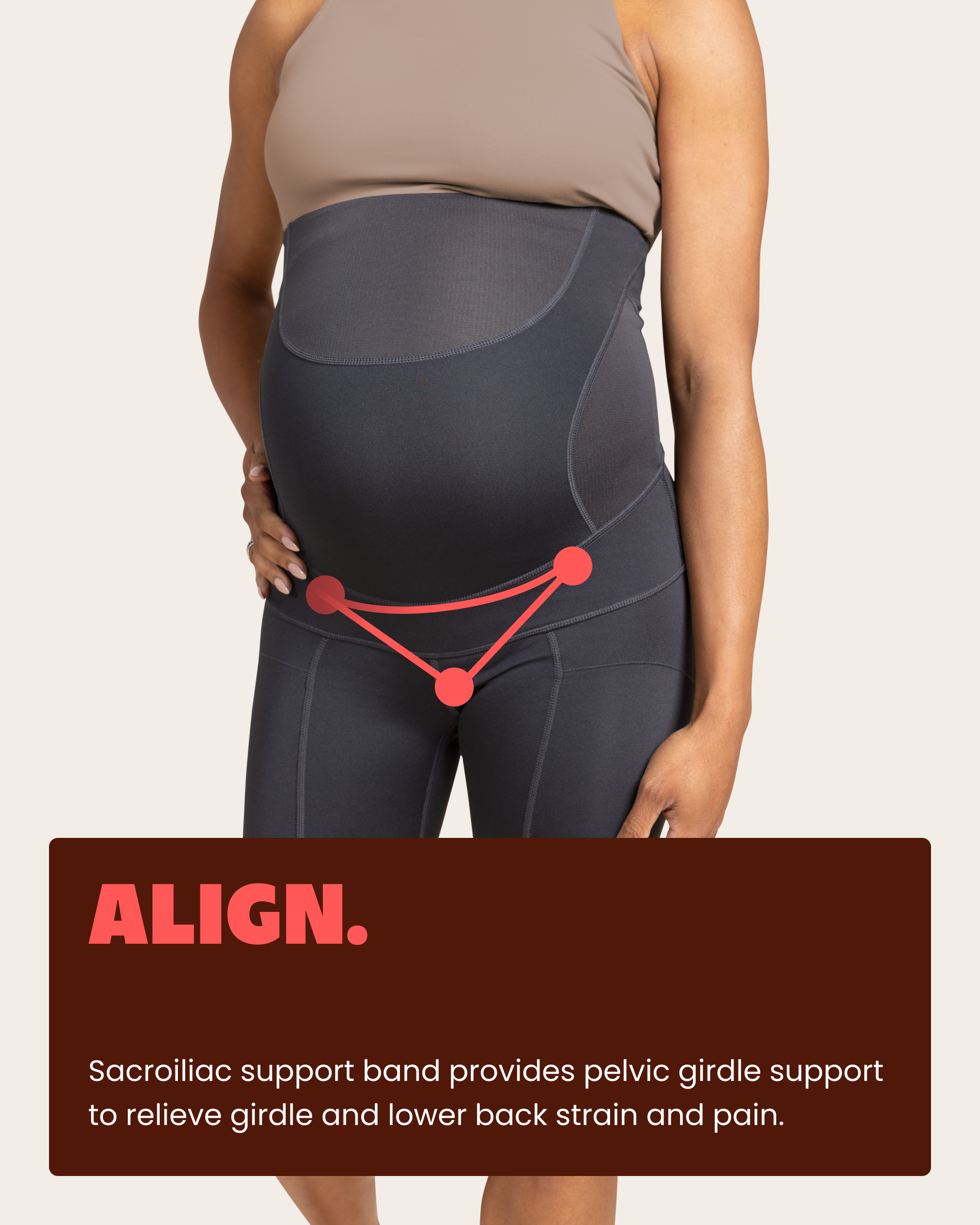 PREGNANCY SHORT II - 8"