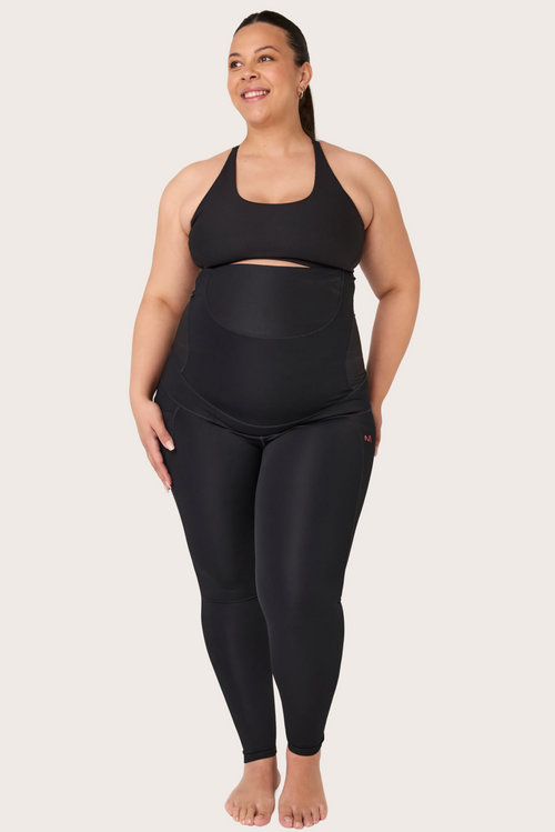 PREGNANCY SUPPORT LEGGING - With Pockets